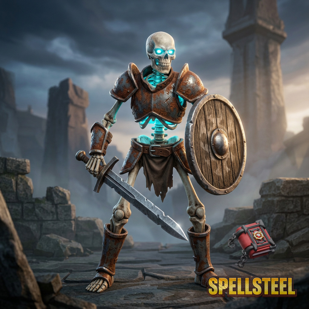 Risen Skeleton card art