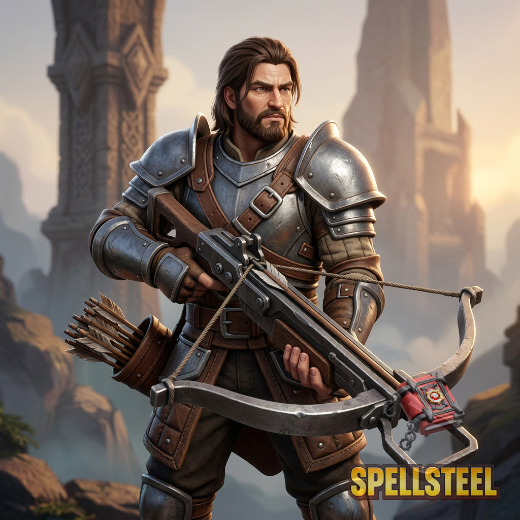 Heavy Crossbowman card art