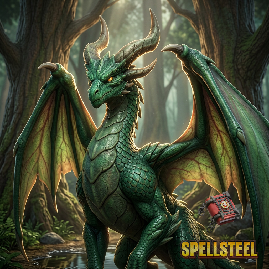 Forest Drake card art