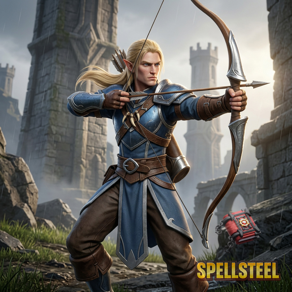 Elf Archer card art