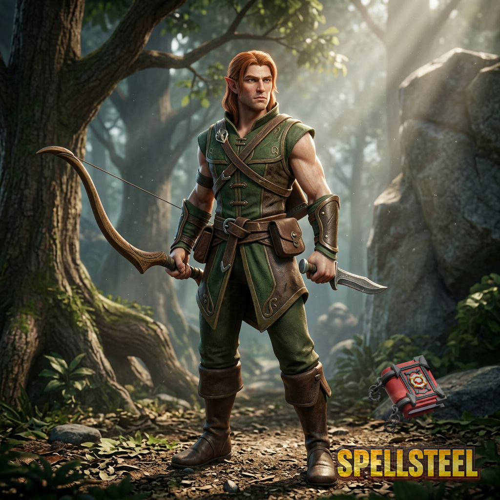 Elf Ranger card art