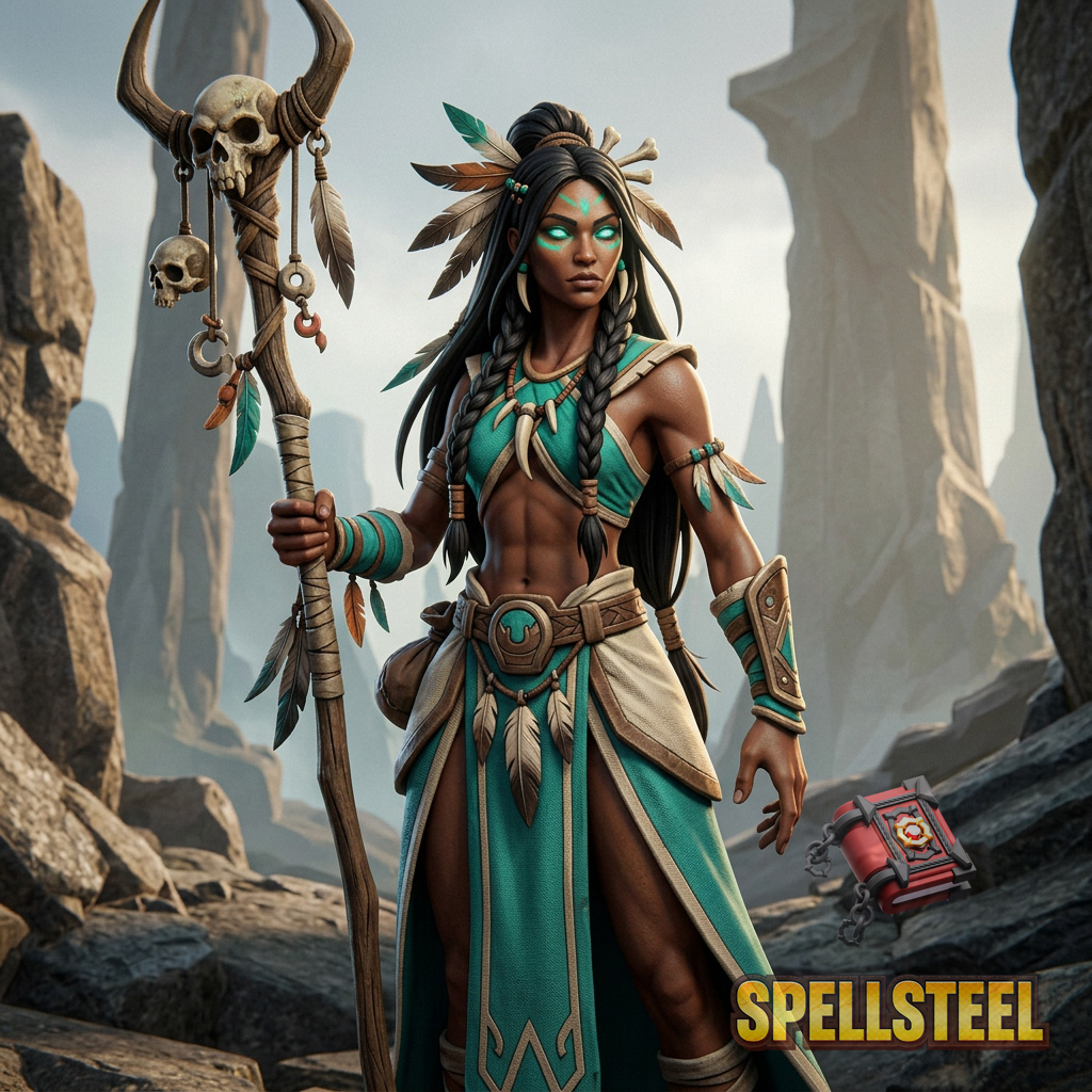 Wildfolk Shaman card art