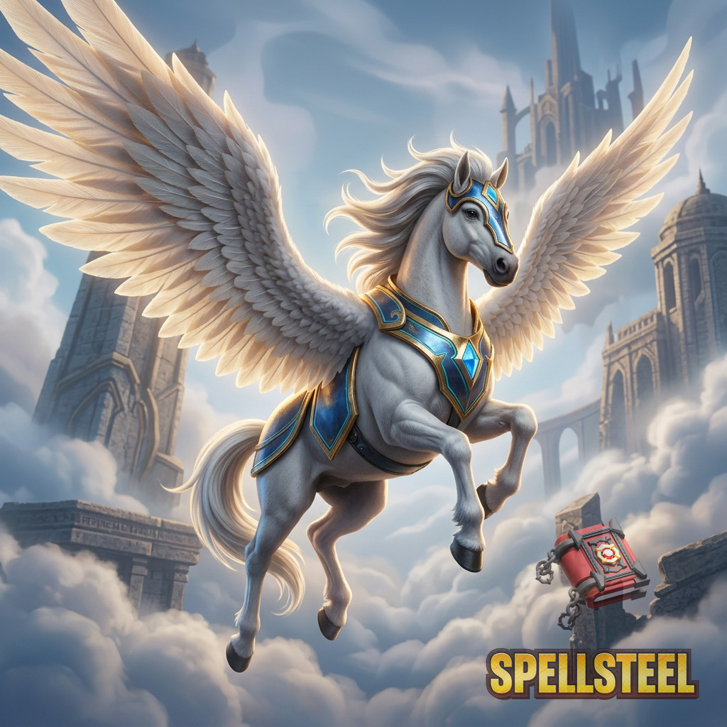 Pegasus card art