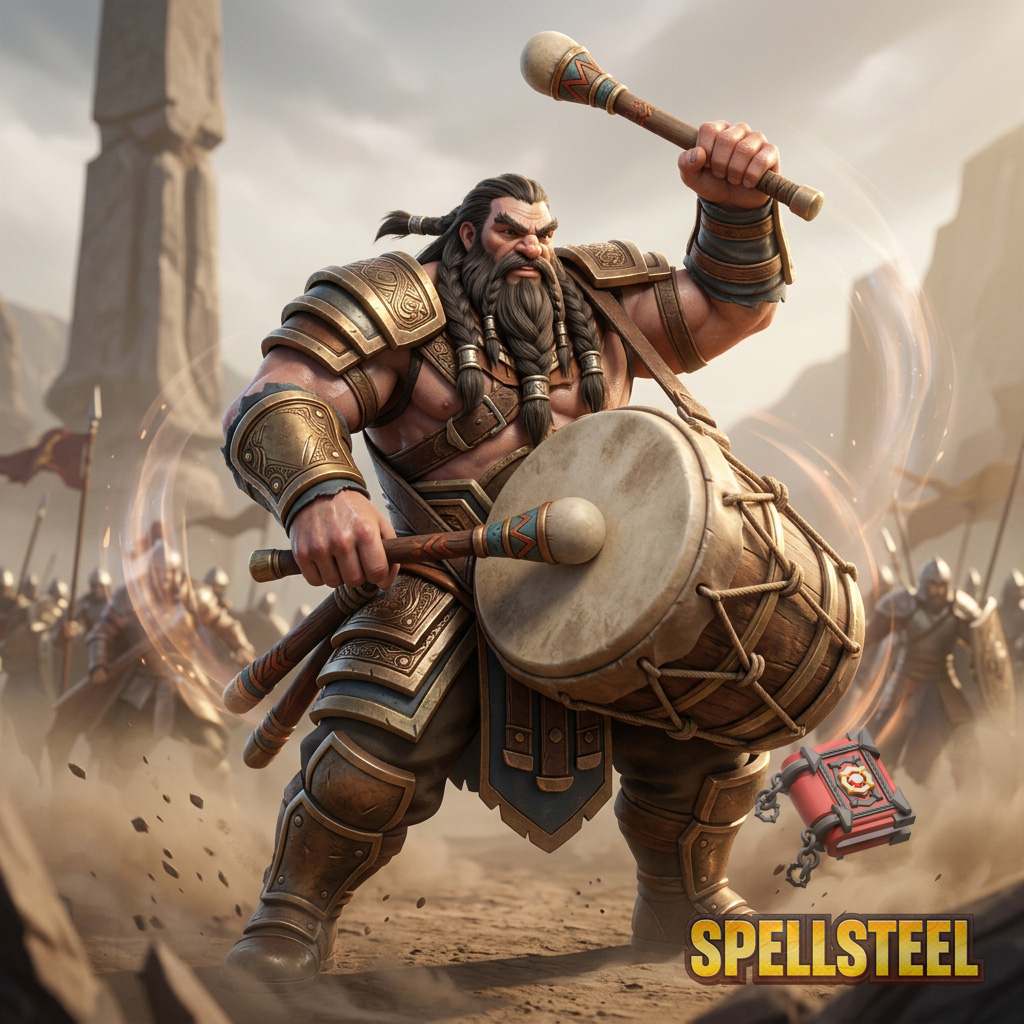 War Drummer card art