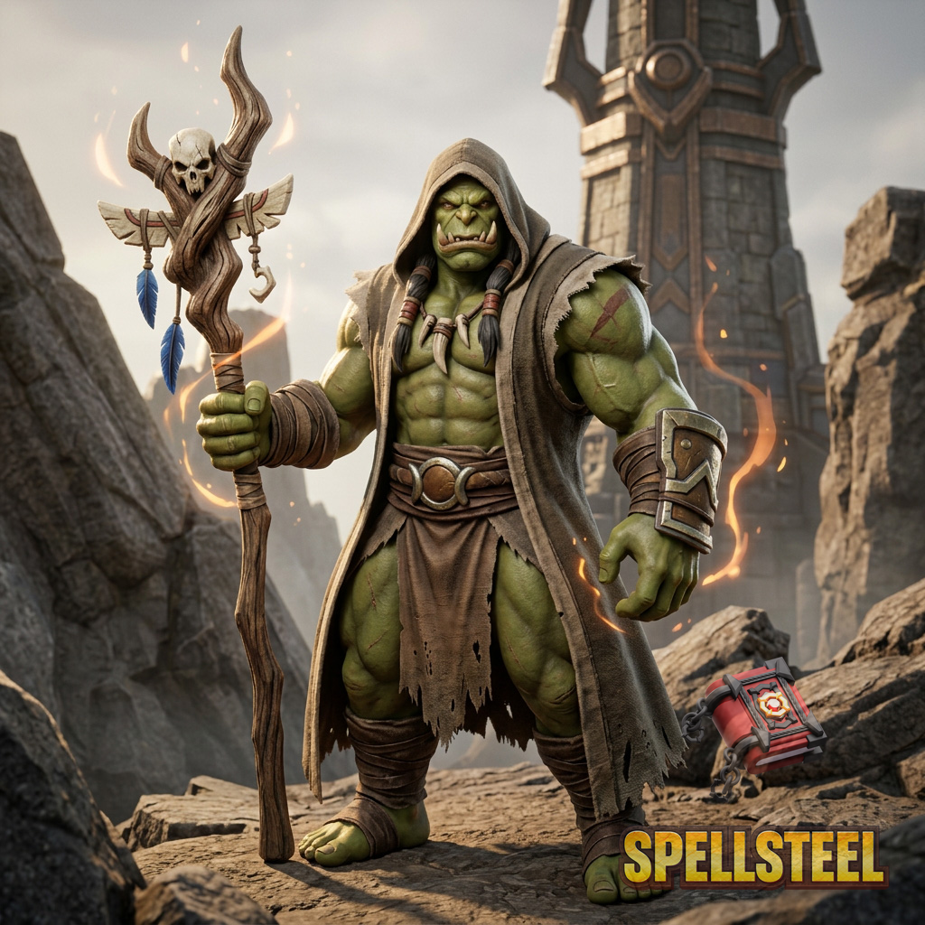 Orc Shaman card art