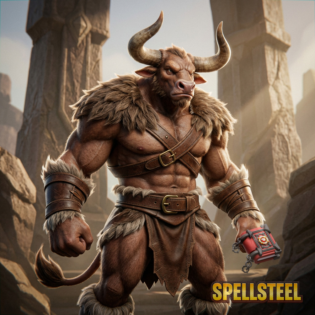 Minotaur card art
