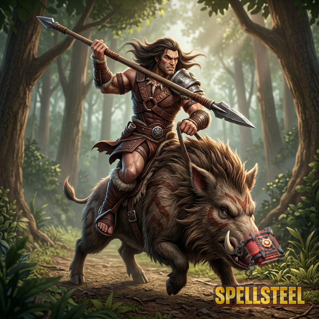 Wildfolk Rider card art