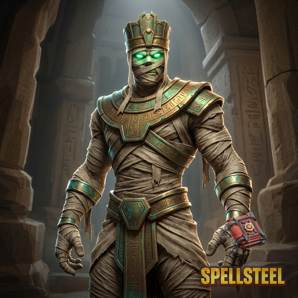 Mummy card art