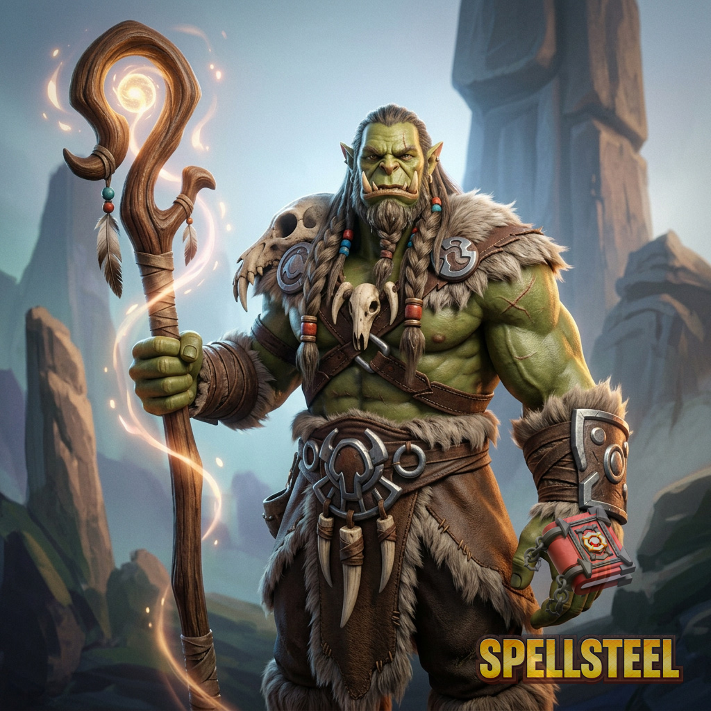 Orc Great Shaman card art