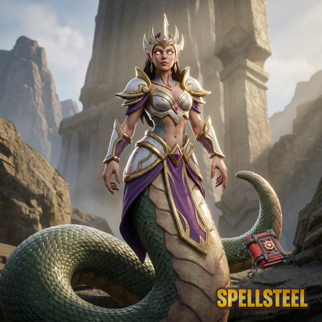 Naga Queen card art
