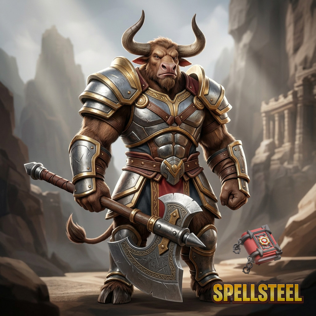 Minotaur Champion card art