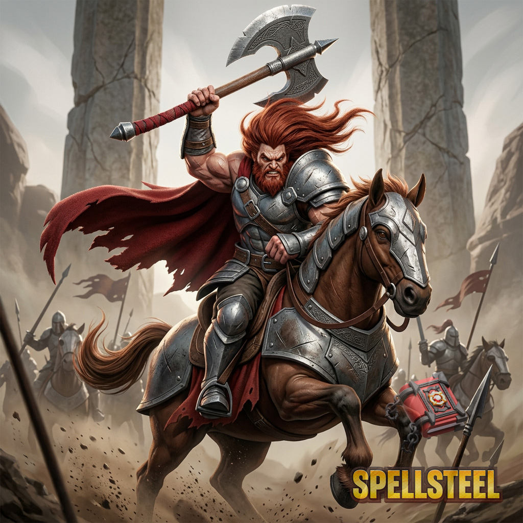 Cavalry Berserker card art