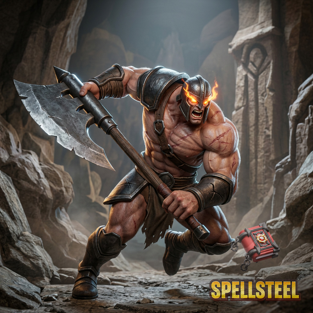 Undying Berserker card art