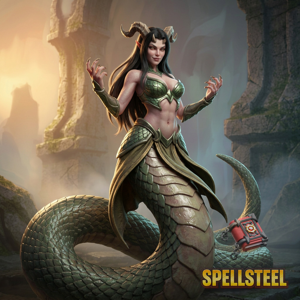 Lamia card art