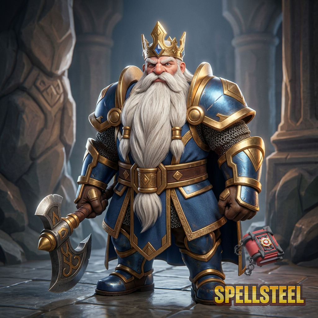 Dwarf King card art