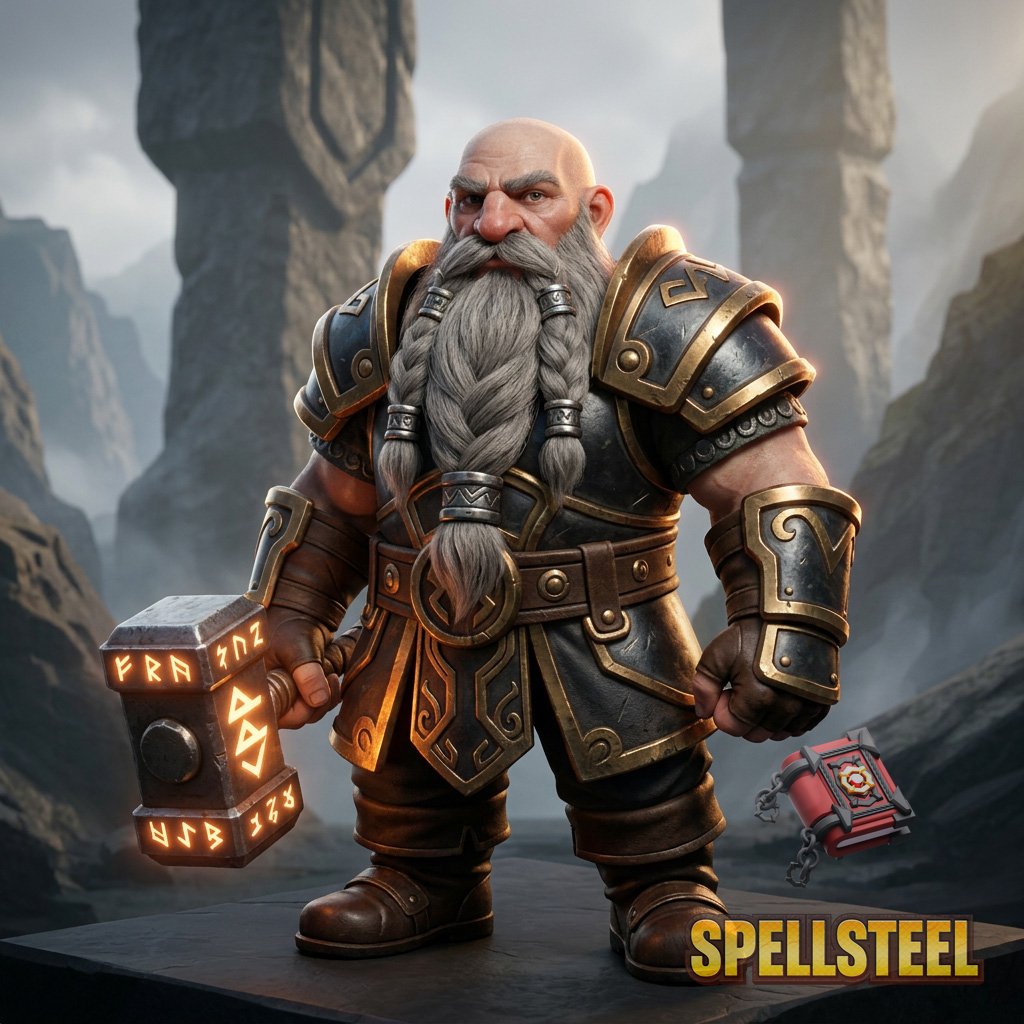 Dwarf Runesmith card art