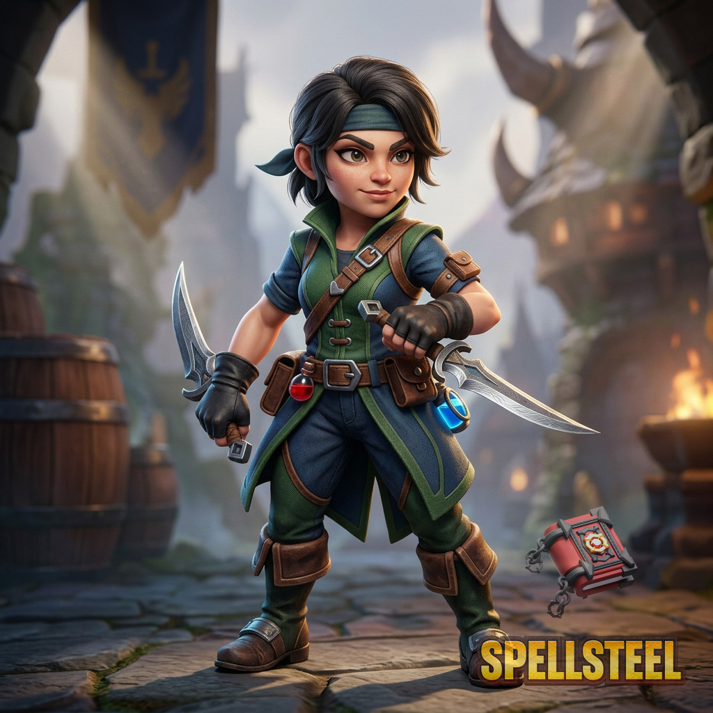 Halfling Trickster card art