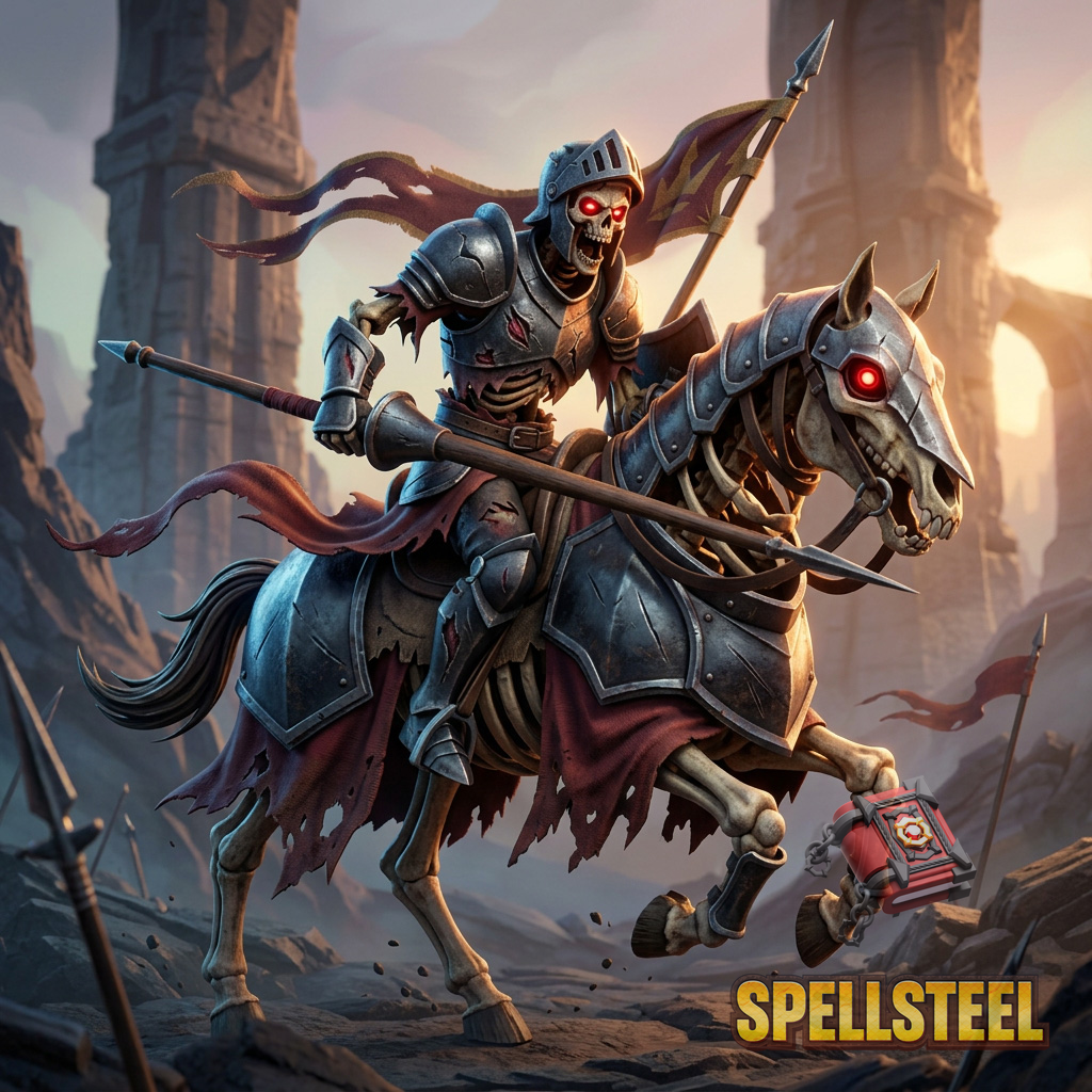 Decaying Cavalier card art