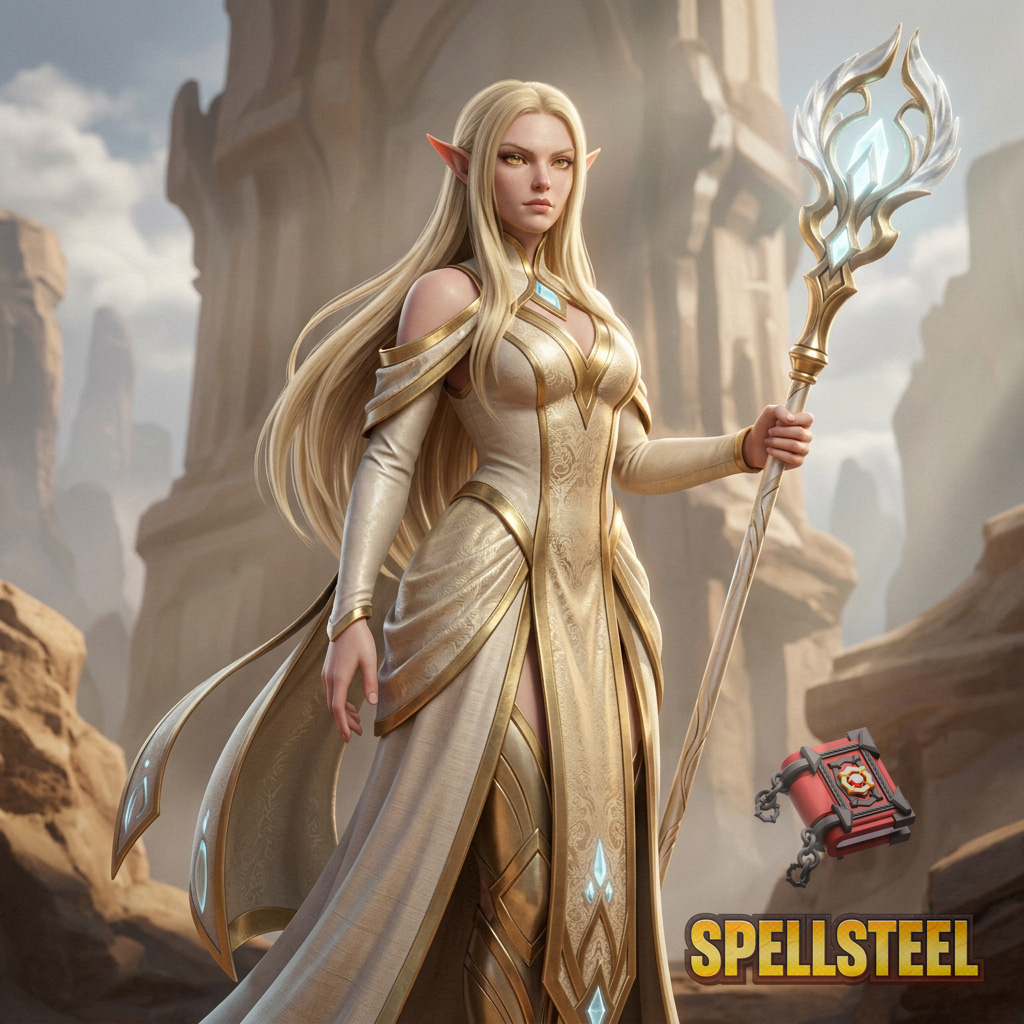 Elf High Priest card art