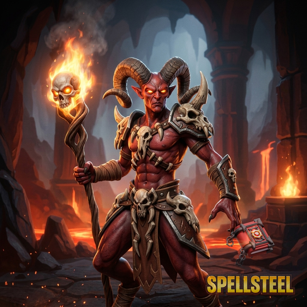 Hellfire Shaman card art