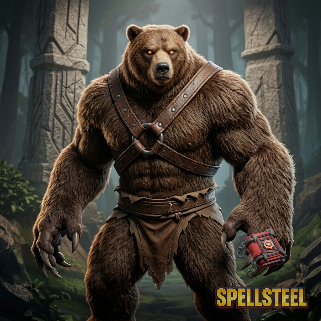 Werebear card art