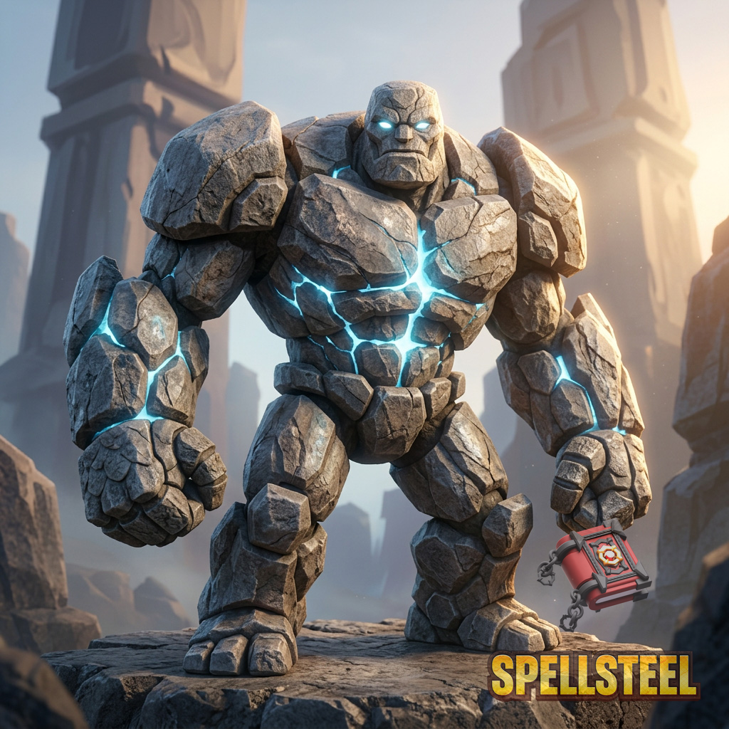 Stone Golem card art