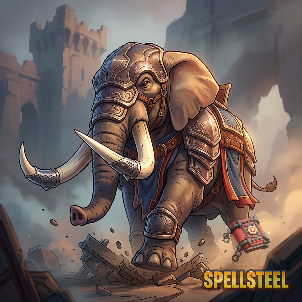 War Elephant card art